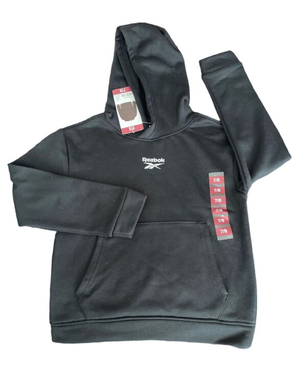 Polera Reebok negra niño
